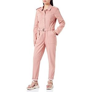 Morgan 231-pocio jumpsuit, leer, één maat voor dames, leer, talla única, leder