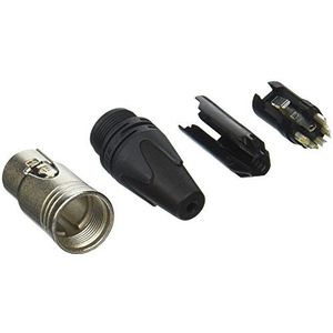 Neutrik NTR-NC5FXX - 5 pin DMX stekker - Female 5p XLR Nickel - Soldeer DMX kabel