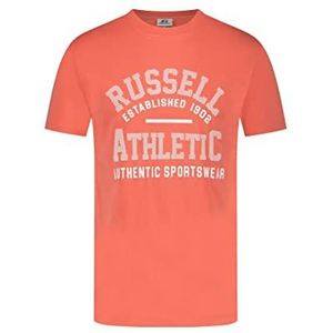 RUSSELL ATHLETIC T-shirt pour homme, Corail, 3XL