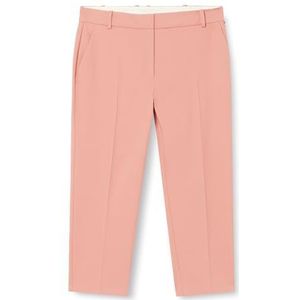 Tommy Hilfiger Crv Md Core Slim Rechte Broek Geweven Damesbroek, theebloem