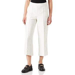 Taifun Brede broek vrouwen, Offwhite