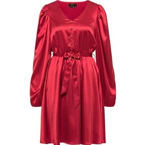 LYNNEA Robe pour femme 19220141-LY02, rouge, taille M, Robe, M