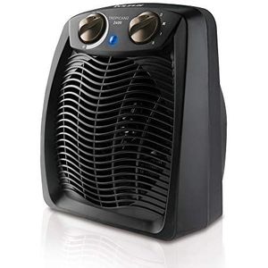 Taurus Tropicano 2400 ventilatorkachel, 2400 W, 3 koud/warmstanden, oppervlakte tot 24 m², instelbare thermostaat, ventilatorfunctie, controlelampje, zwart