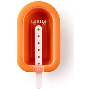 Lékué - Stapelbare ijsvorm Classic Orange 16,5 cm