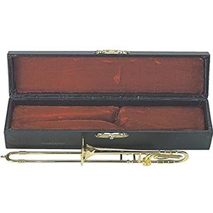 Gewa 980592 miniatuurinstrument trombone met etui 15 cm