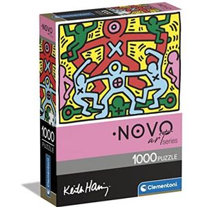 Puzzel Keith Haring 1000 Stukjes (Clementoni Novo Art Series)