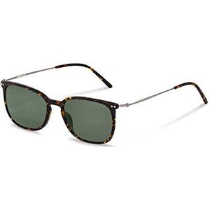 Rodenstock Retro Classic Sun R3306 zonnebril (heren), lichte zonnebril, vierkante zonnebril met kunststof frame