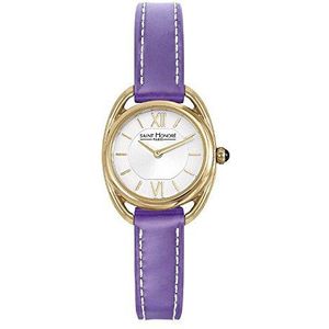 Saint Honoré Dameshorloge met leren armband 7210263AIT-PUR armband, armband
