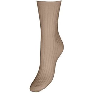 Vero Moda Vmena Socks Noos damessokken, Silver Mink