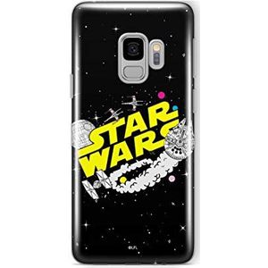 Origineel & gelicentieerd product Star Wars-logo hoes voor Samsung S9 perfect aangepast aan de vorm van je smartphone, siliconen case