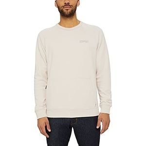 ESPRIT Sweatshirt voor heren, 295/crème beige