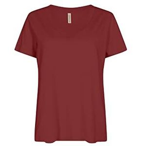 SOYACONCEPT Sc-derby 2 dames T-shirt 4870 Wine S EU, 4870 Wine