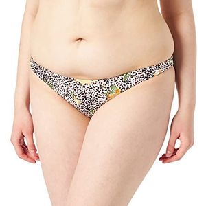 Hurley Jungle Cat Cheeky French Bottom bikinibroek voor dames, jungle kat