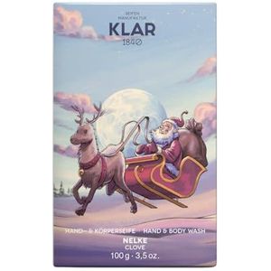 Klar Seifen Nelke WE hand- en lichaamszeep 100 g