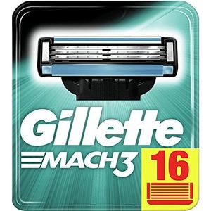 Oude versie/Gillette Mach3 scheermesjes voor heren – 16 navullingen