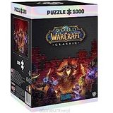 World of Warcraft Classic: Onyxia Puzzel 1000 stukjes, inclusief poster en tas, 68 x 48 cm, volwassenen en jongeren, een goed kerst- of verjaardagscadeau, videospel, premium decoratie