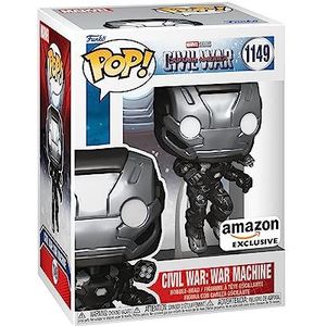 Funko Pop! Marvel: Civil War Bouw A Scene - War Machine 7th - Captain America 3 - Exclusief Amazon - Vinyl figuur om te verzamelen - Cadeauidee - Officiële producten - Movies Fans