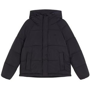 Dockers Veste matelassée pour femme, Noir, S
