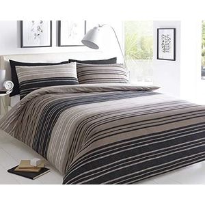 Sleepdown Bruin dekbed van polyester katoen voor tweepersoonsbed