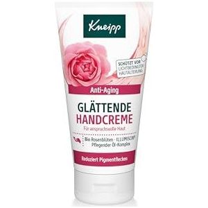 Kneipp Anti-aging handgladmakende crème voor veeleisende huid, vermindert pigmentvlekken, beschermt tegen huidveroudering door licht, 75 ml