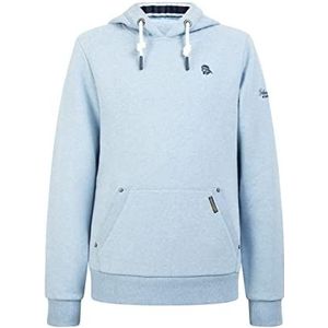 Schmuddelwedda Sweatshirt met capuchon voor heren, Lichtblauw mix