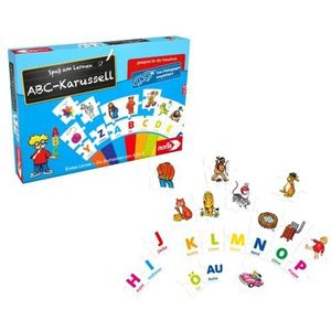 Noris - 606076151 – educatief spel – ABC-carrousel