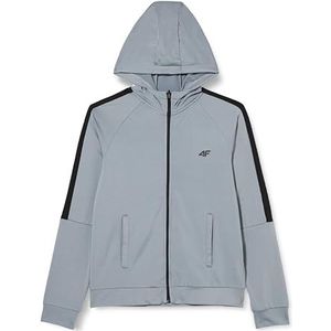 4F Sweatshirt voor kinderen, grijs., 13-14 jaar