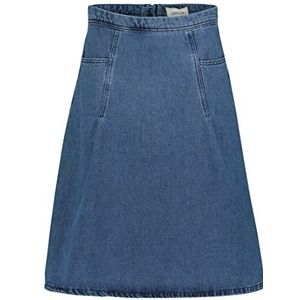 cartoon 9184/7201 damesrok, Middle/Blauw/Denim