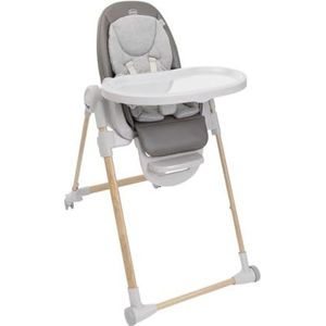 Chicco, Polly Armonia kinderstoel voor kinderen van 0 maanden tot 40 kg, verstelbare kinderstoel met verstelbare hoogte en voetensteun, 4 wielen, compacte sluiting.