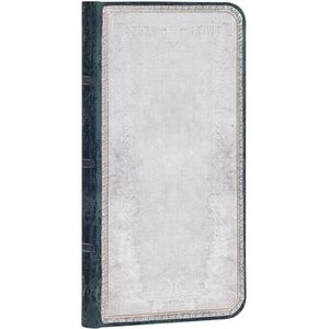 Silex notitieboek met harde kaft, wit, slank, gelinieerd, 176 p.