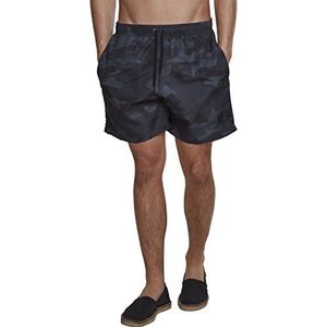 Urban Classics Swimshort - Dark Camo - Zwembroek