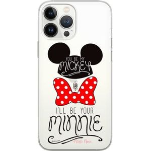 ERT GROUP Huawei P30 origineel en officieel gelicentieerd product Disney Mickey & Minnie 004 motief perfect afgestemd op de vorm van de mobiele telefoon, gedeeltelijk bedrukt