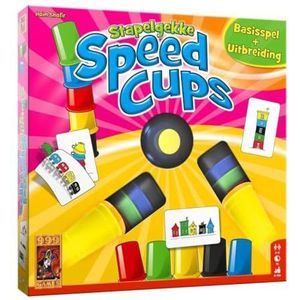 Stapelgekke Speed Cups - Actiespel voor 6 spelers | 999 Games