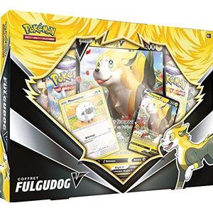 Pokémon Fulgudog-V Box verzamelkaarten, leeftijd: 6+ | 1 speler