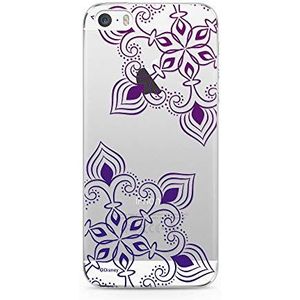 Beschermhoes voor iPhone 5 / 5S / SE. Perfect aangepast aan de vorm van uw smartphone. Transparante siliconen beschermhoes
