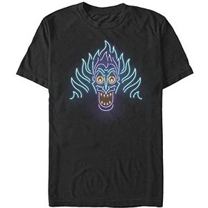 Disney Villains Ursula Pentaneon Young T-shirt voor heren, korte mouwen, zwart, maat L, zwart.