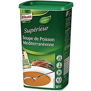 Knorr Supérieur Mediterrane vissoep, 1 kg, 50 porties, 2 stuks