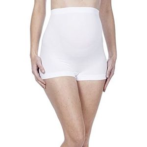 Noppies Naadloze naadloze shorts voor dames, Wit.