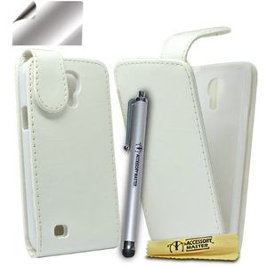 Accessory Master 5055716333657 Noble Leather Case voor Samsung Galaxy S IV Mini i19190 incl. Screen Protector en Stylus Pen
