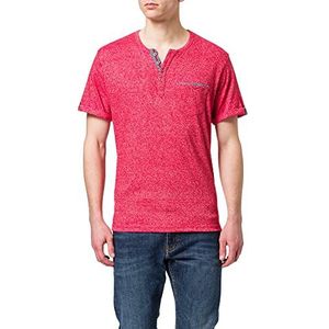 Blue Seven heren henley overhemd, rood 328