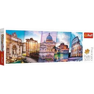 Trefl, Puzzel, reizen naar Italië, 500 stukjes, panorama, premium kwaliteit, voor volwassenen en kinderen vanaf 10 jaar
