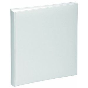 Pagna 10804-02 fotoalbum, 40 witte pagina's, 210 x 250 mm, met weefbinding, wit