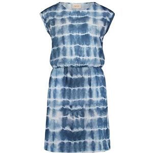 Cartoon zomerjurk dames, Blauw
