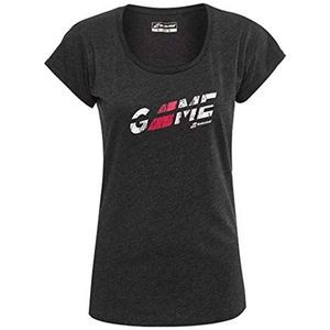 Babolat Exercise Flag T-shirt voor dames, Msg Tee W, Zwart Chinees