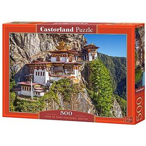 Castorland View Of Paro Taktsang Bhutan 500 Stukjes