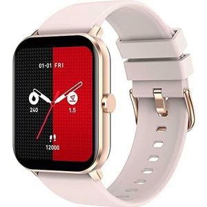 SMARTY 2.0 SW034D Smartwatch van siliconen, hartslagalarm, bluetooth-oproepen, chronograaf, zaklampeffect