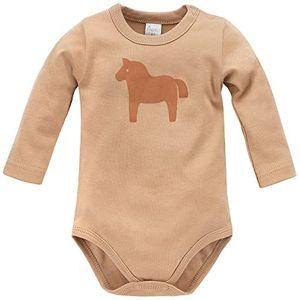 Pinokio Baby jongen lange mouwen body bruin 80, Bruin