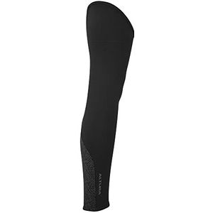Unisex kniekousen haas met retich hoge sokken sportsokken zwart één maat, zwart.