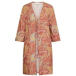 Felipa Kimono pour femme, Bordeaux multicolore, XXL