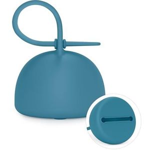 Suavinex, Fopspeenbox van zachte en flexibele siliconen, met capaciteit voor 2 fopspenen, fopspeenzak, met flexibel handvat, Colour Essence, Deep Ocean